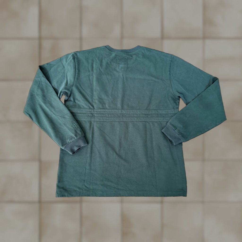 Adsum Adsum Crewneck Sweatshirt Green Canada Mens L Olive Green EUC Logo Knit Pullover Long Sleeve Size US L / EU 52-54 / 3 - 1 Thumbnail