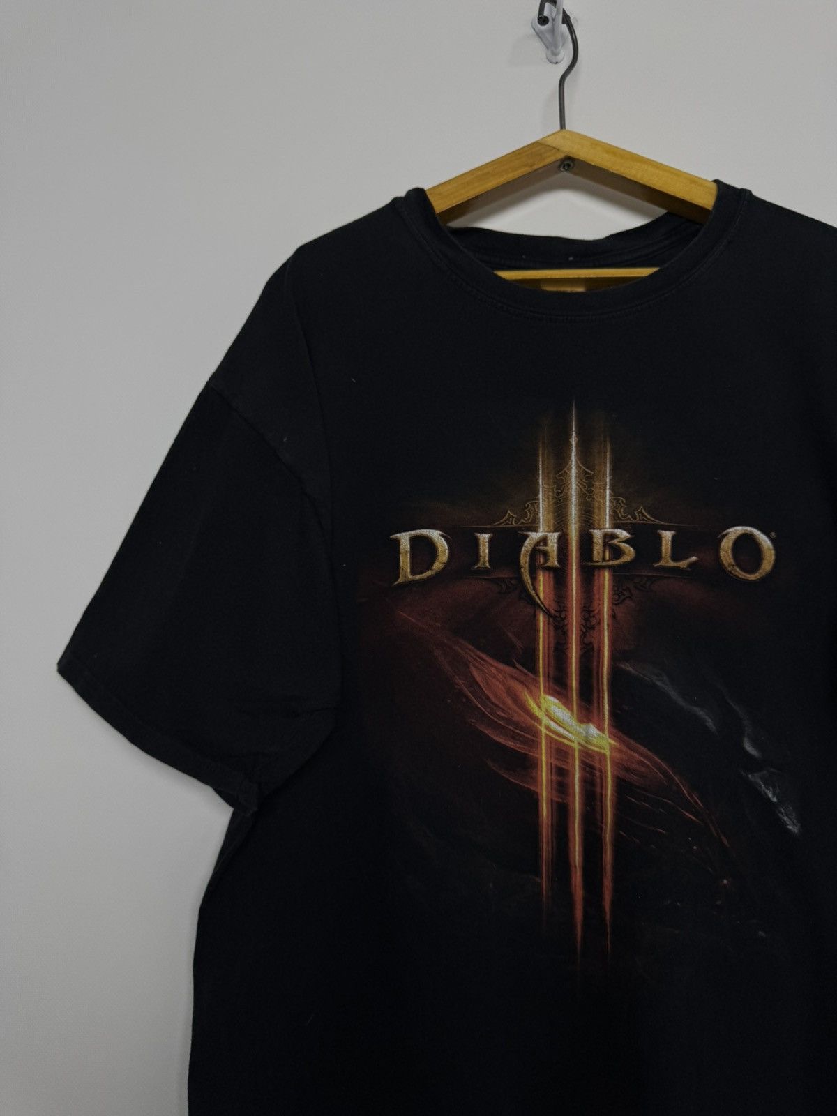 Gildan Vintage Y2k Diablo T Shirt Size US XL / EU 56 / 4 - 7 Thumbnail