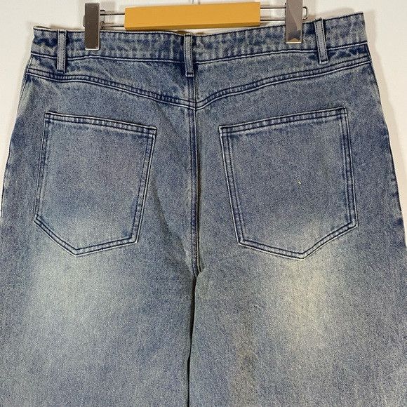 Other Uptus Studios Toronto Medium Blue Wide-Leg Jeans Size 36 Size 36" / US 14 / IT 50 - 16 Thumbnail