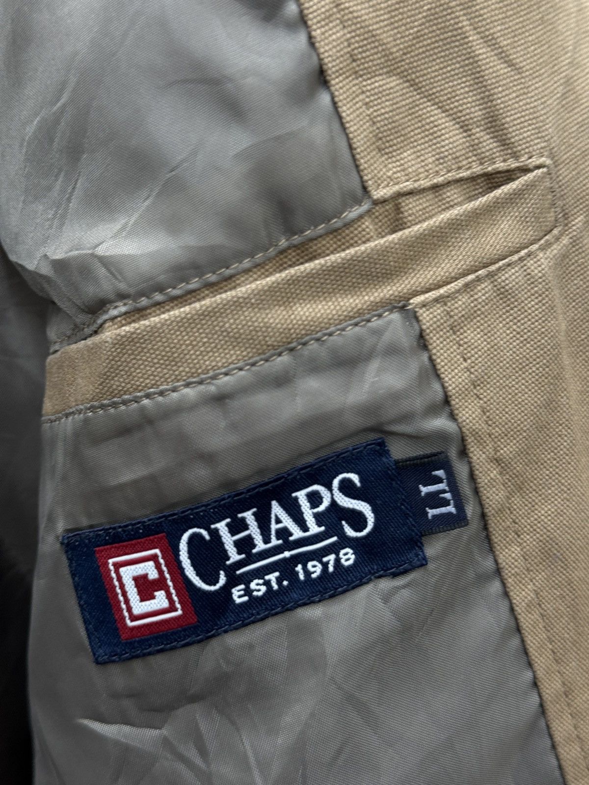 Chaps 🔥🔥🔥ARCHIVE VINTAGE CHAPS BLAZER JACKET Size US M / EU 48-50 / 2 - 6 Thumbnail