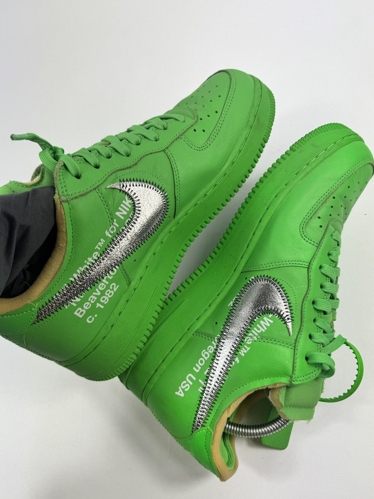 Nike AIR FORCE 1 x OFF-WHITE BROOKLYN Size US 9.5 / EU 42-43 - 6 Thumbnail