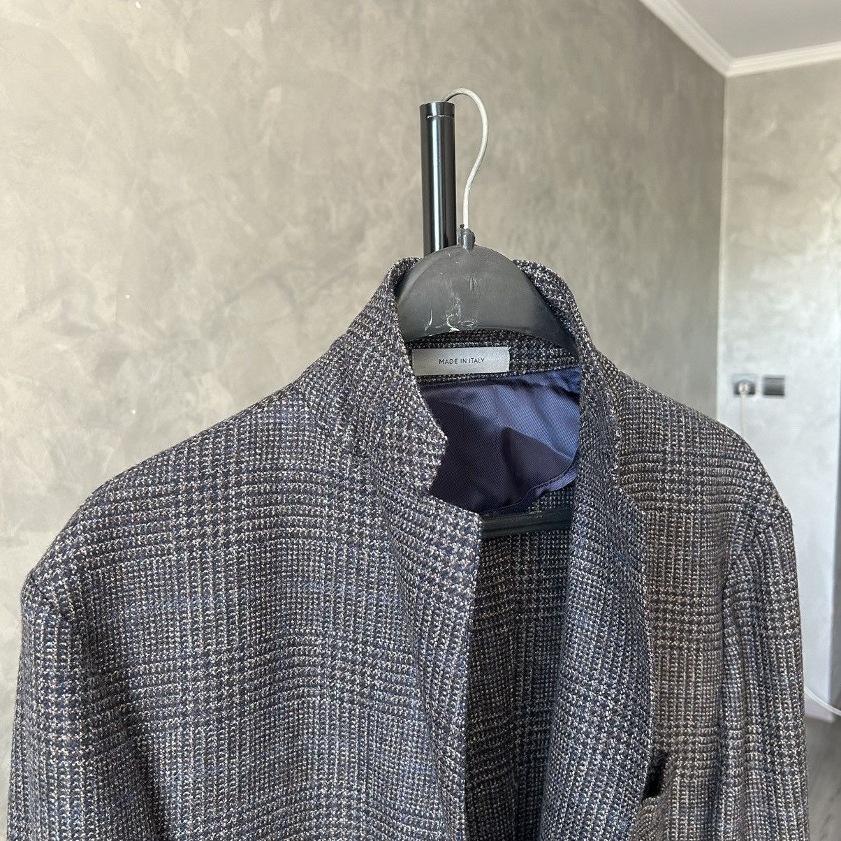 Corneliani Corneliani Gate Sport Coat 54R Check Wool – Model XY7390 Size US L / EU 52-54 / 3 - 9 Thumbnail