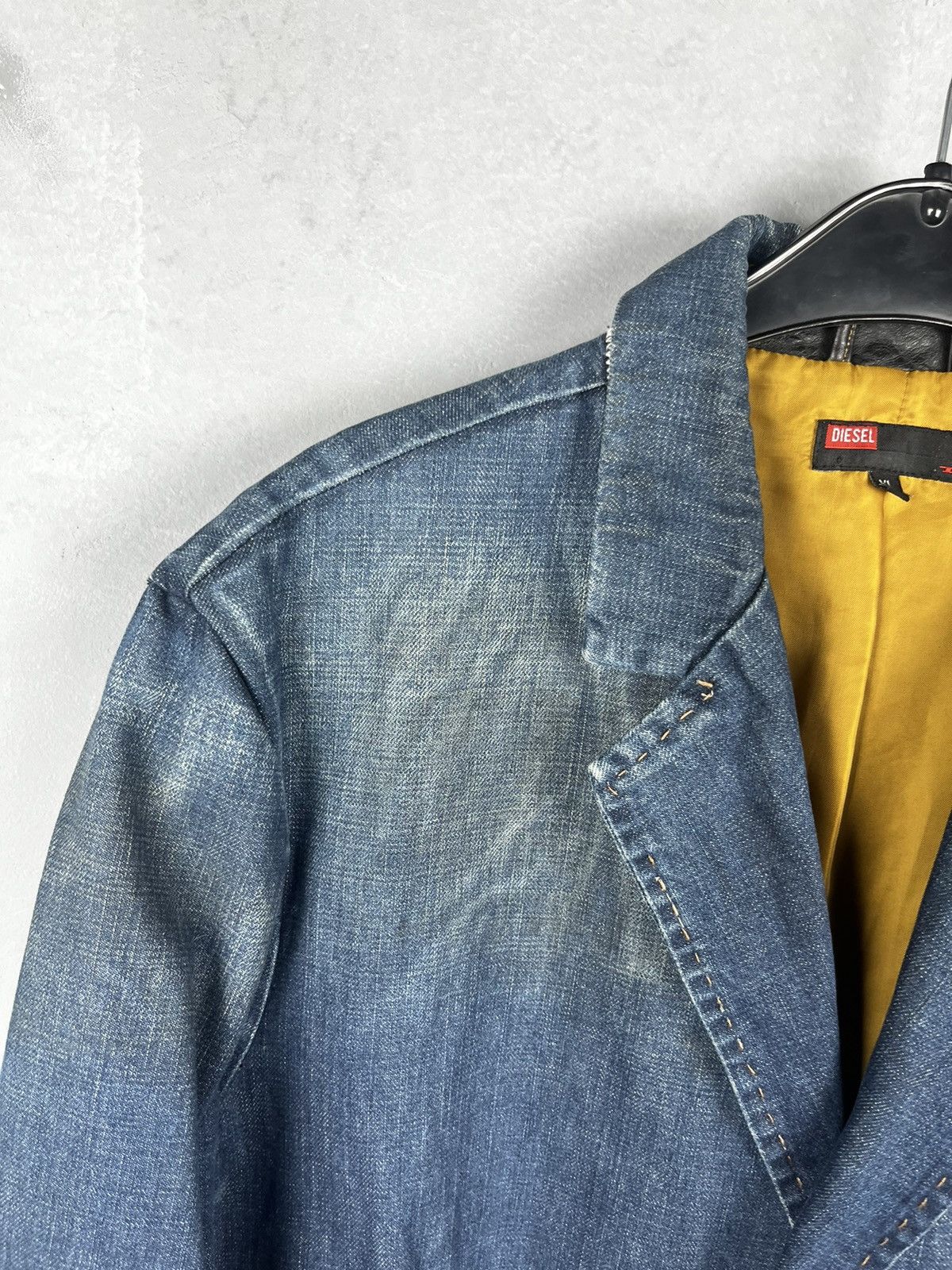 Diesel × Vintage Diesel cowboy denim jacket vintage 90s Size US XL / EU 56 / 4 - 4 Thumbnail