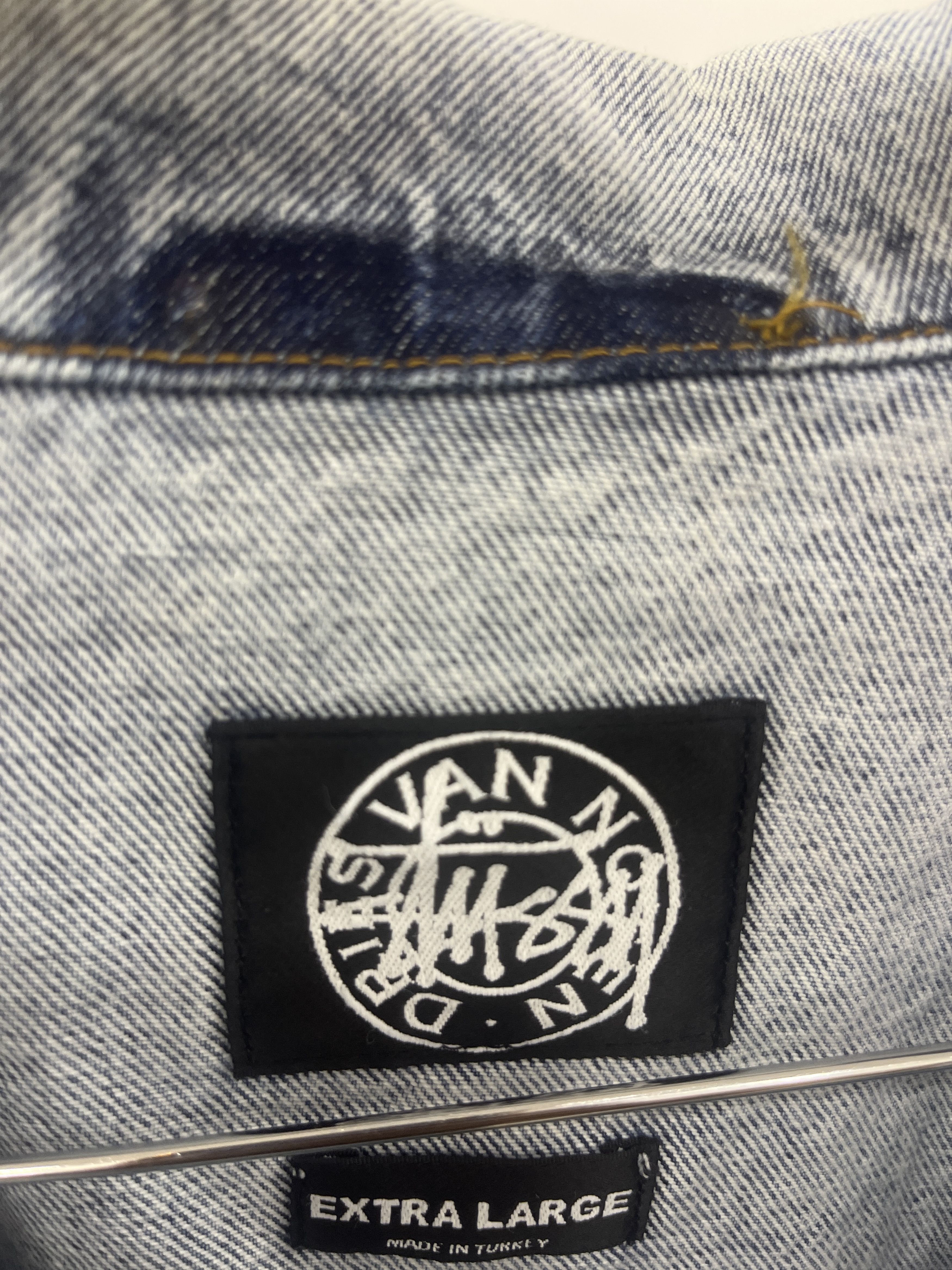 Dries Van Noten × Stussy TRUCKER JACKET DENIM Size US XL / EU 56 / 4 - 12 Thumbnail