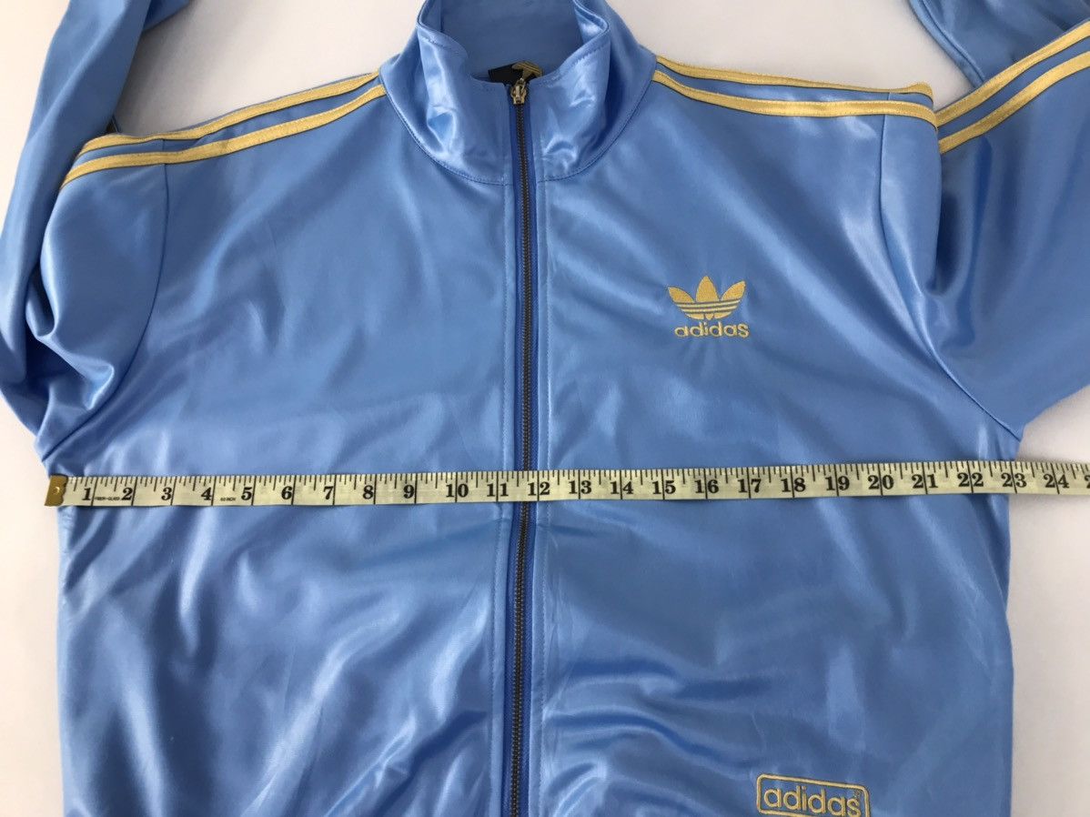 Adidas × Vintage Vintage Sweater Adidas Chile 62 Zipper Style Size US L / EU 52-54 / 3 - 14 Thumbnail