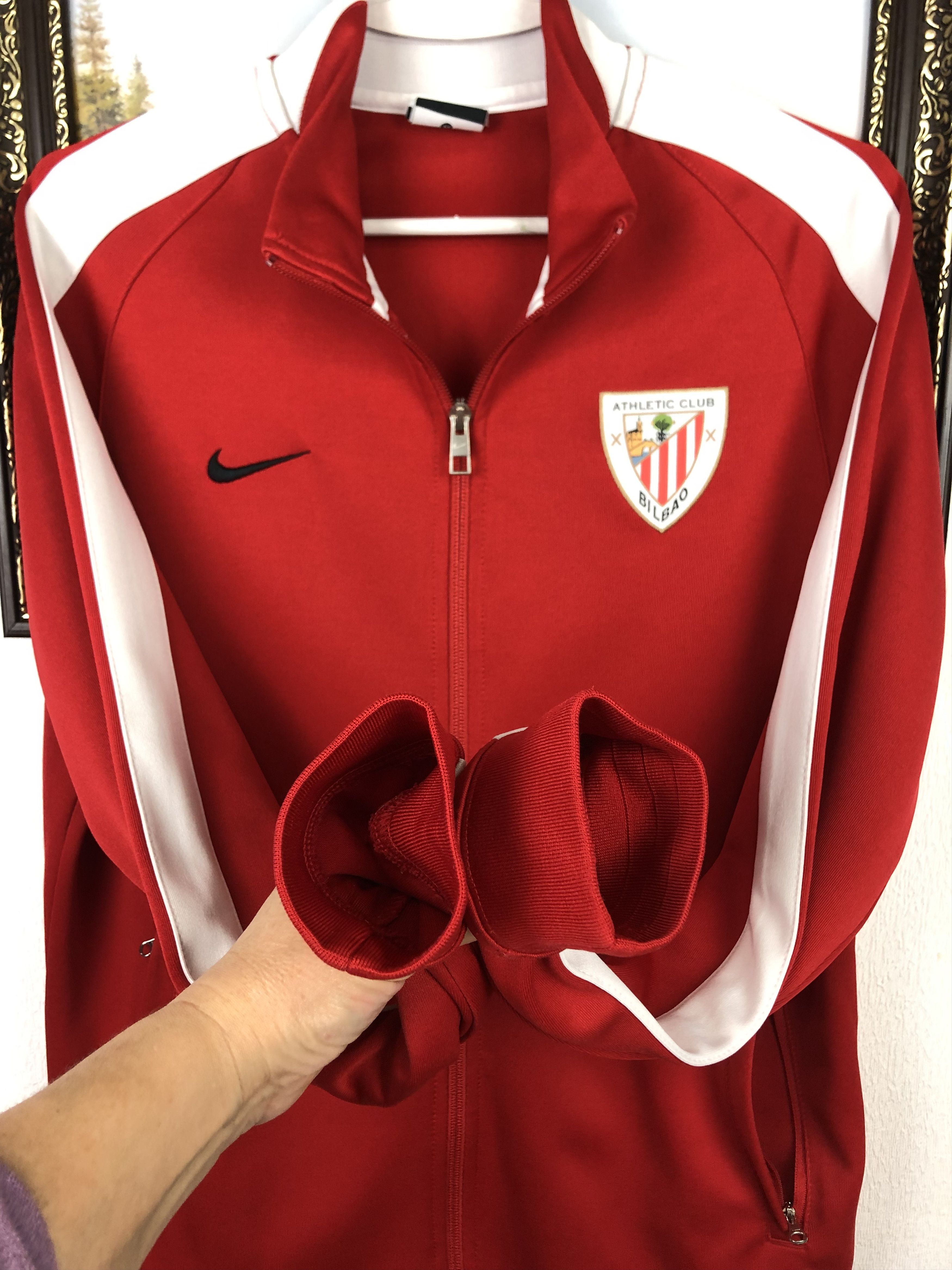 Nike Nike Atletico Madrid Football Jacket Soccer Track Top Red Size US M / EU 48-50 / 2 - 4 Thumbnail