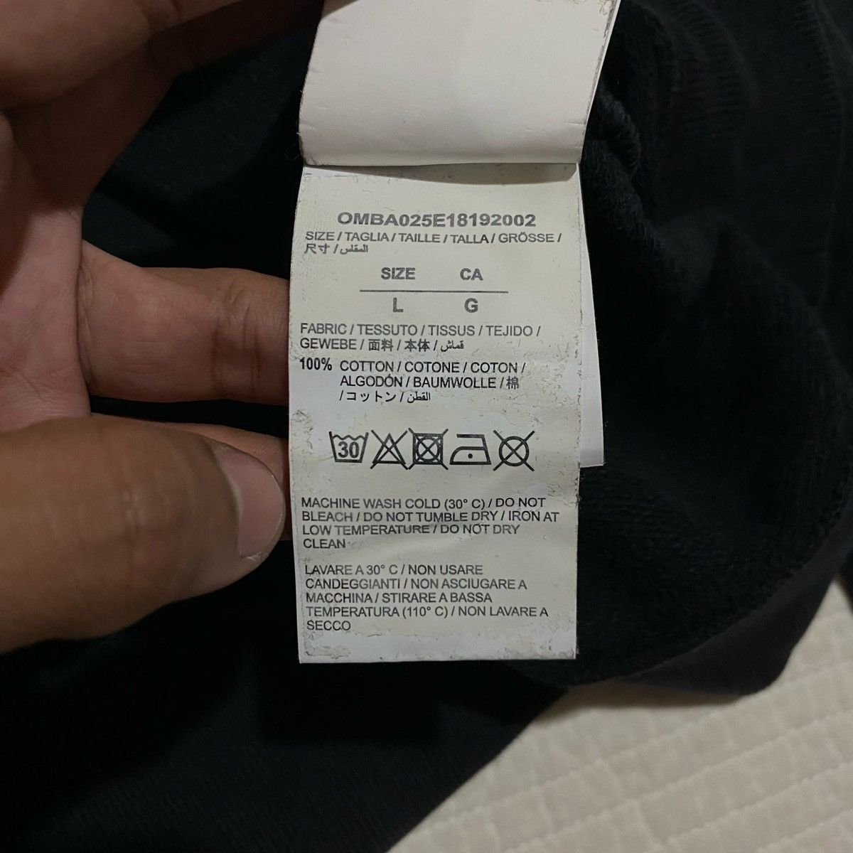 Off-White FW2018 OFF WHITE BY VIRGIL ABLOH 3D LINE CREWNECK Size US L / EU 52-54 / 3 - 7 Thumbnail