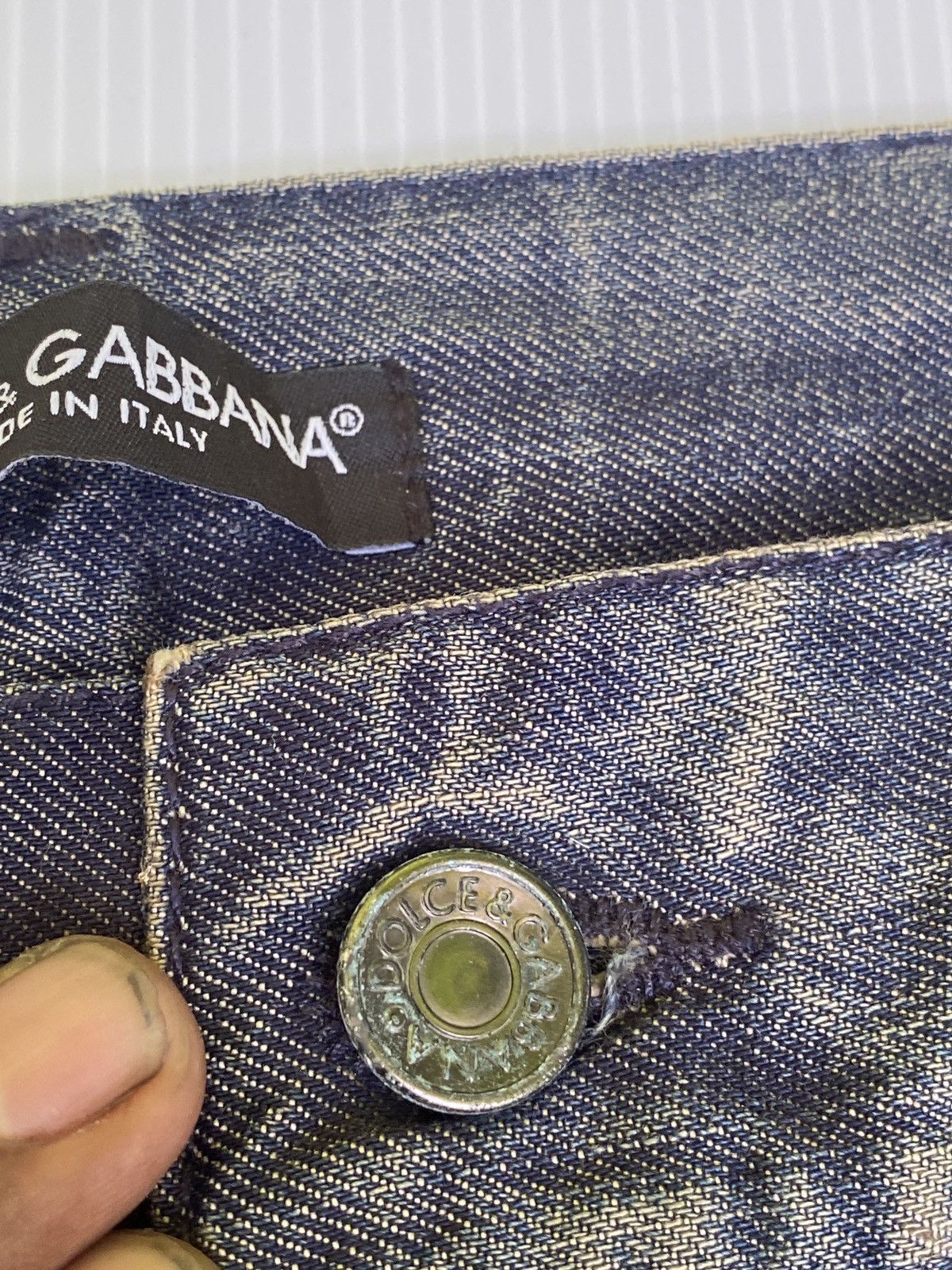 Dolce & Gabbana Vintage Dolce gabbana denim Size US 33 - 3 Thumbnail