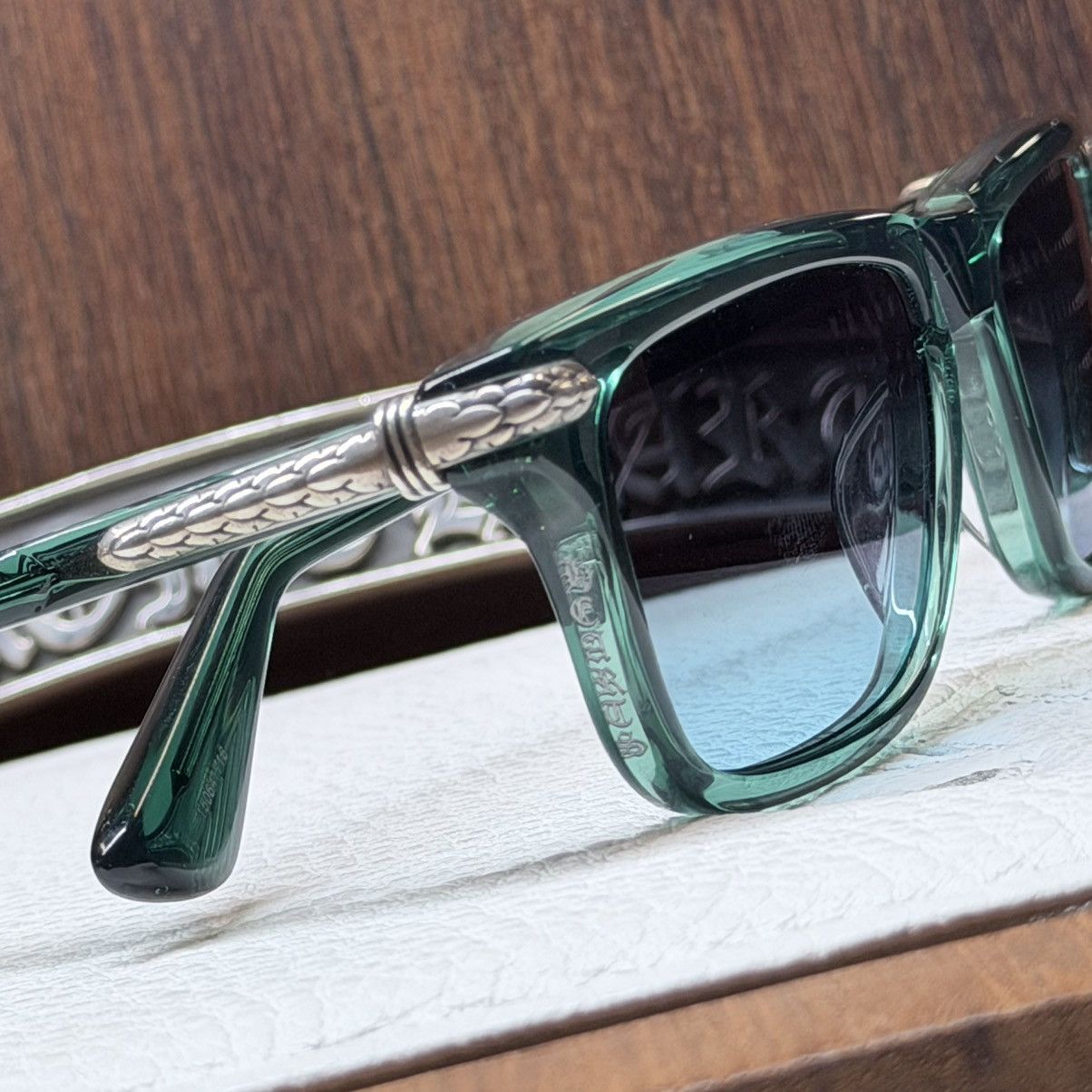 Chrome Hearts Chrome Hearts LITTLE DINGER 1/1 Sunglasses Size ONE SIZE - 12 Thumbnail