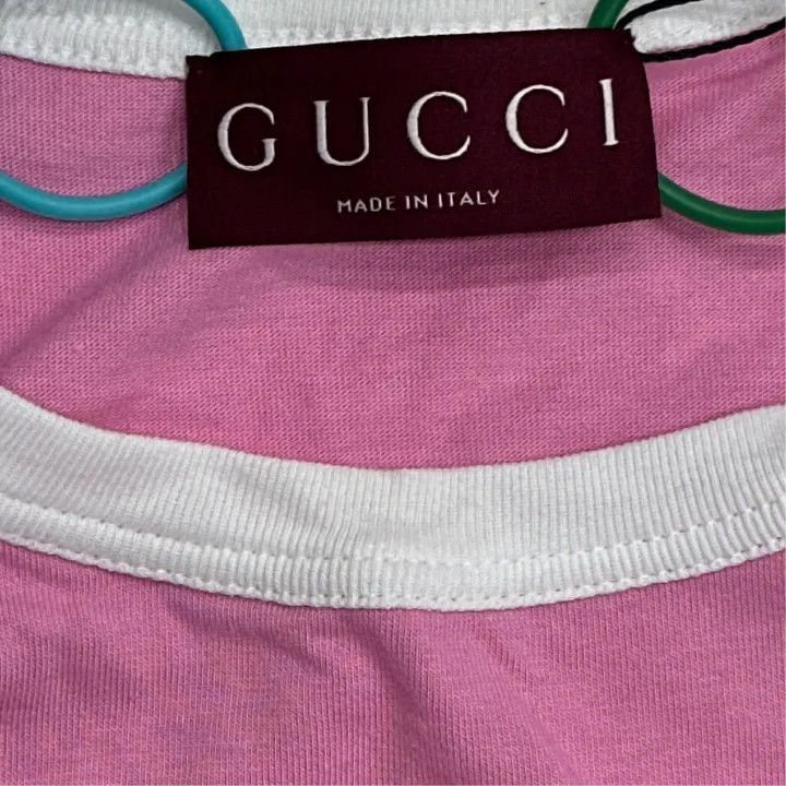 Other Gucci FW24 Embroidered Logo Slim Fit T-Shirt-2507 Size XL / US 12-14 / IT 48-50 - 4 Thumbnail