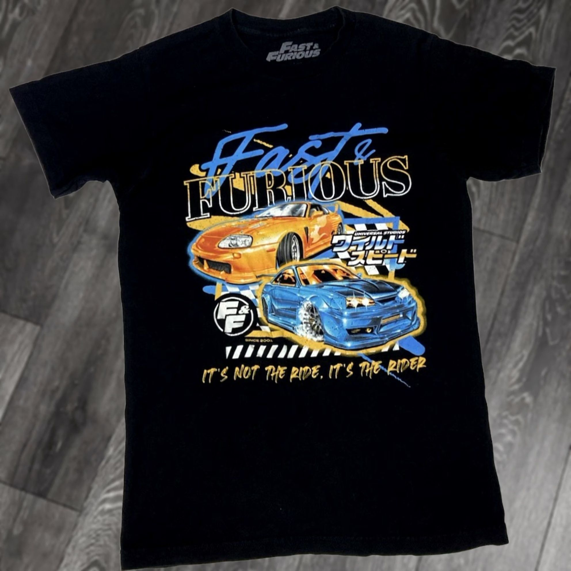Vintage Fast & Furious T-Shirt Men Small Black It's Not The Ride It's The Rider Movie Size US S / EU 44-46 / 1 - 1 Thumbnail