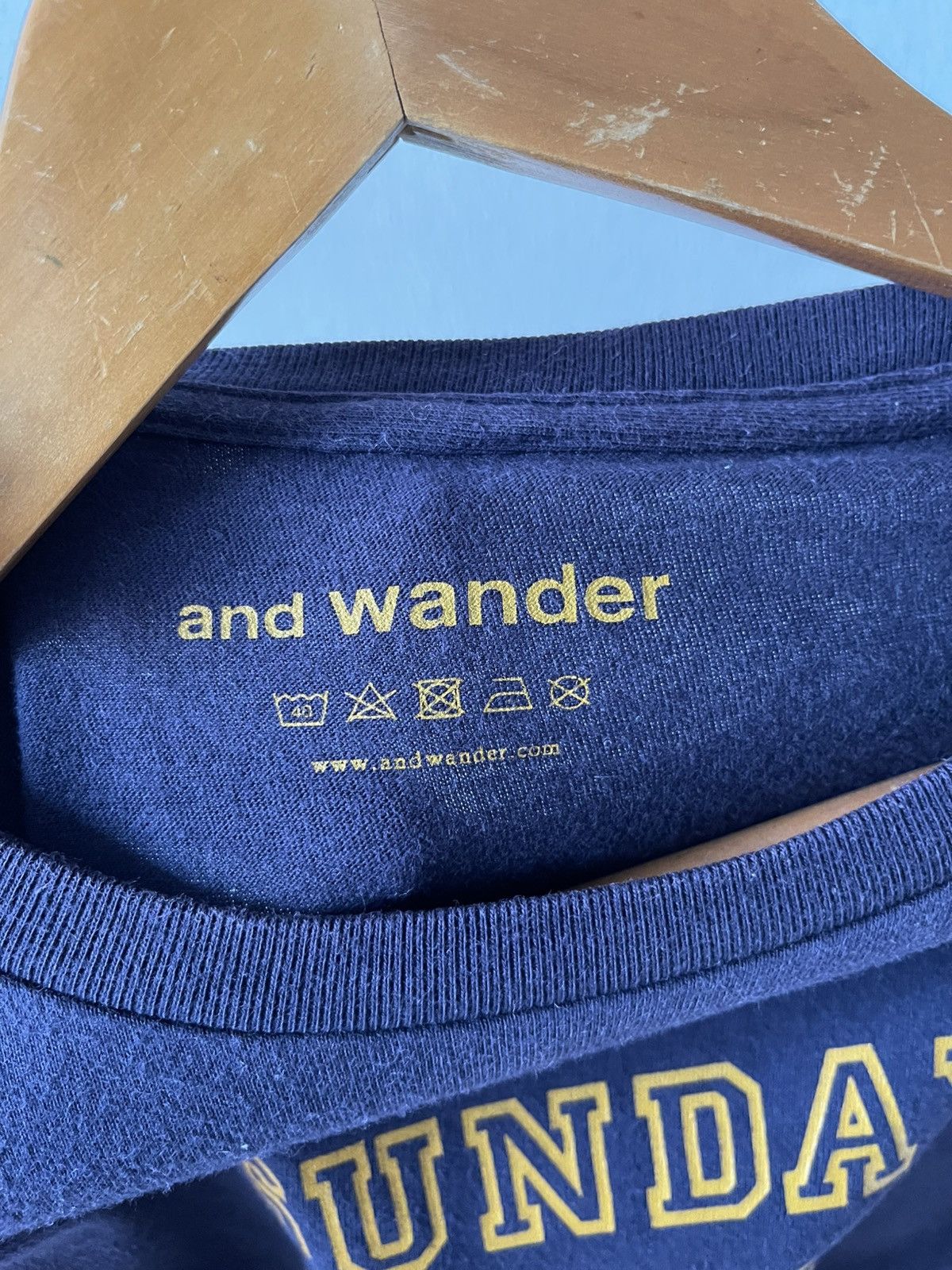 And Wander 2000s And Wander 8 Year anniversary Tee Size US S / EU 44-46 / 1 - 5 Thumbnail