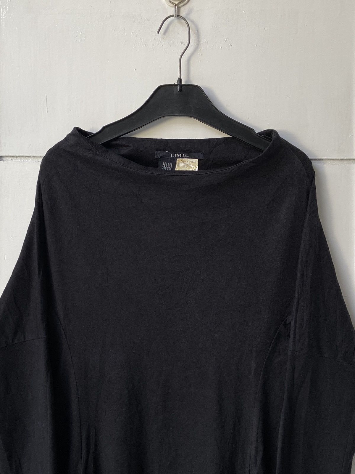 Limi feu Black Cotton L/S T Shirt