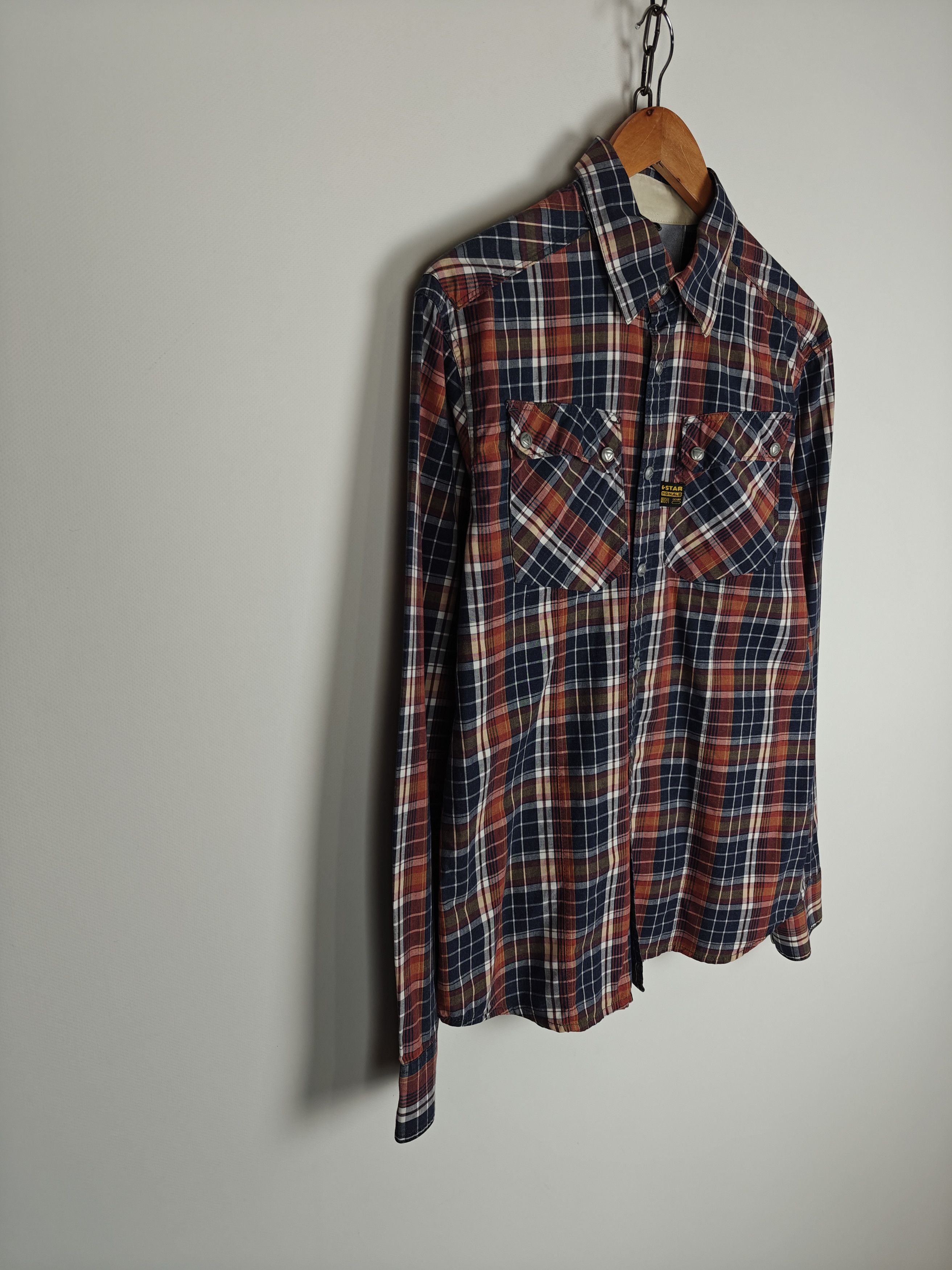 G-Star G-Star Raw SKI Crayon Shirt Check Snap size L Size US L / EU 52-54 / 3 - 4 Thumbnail