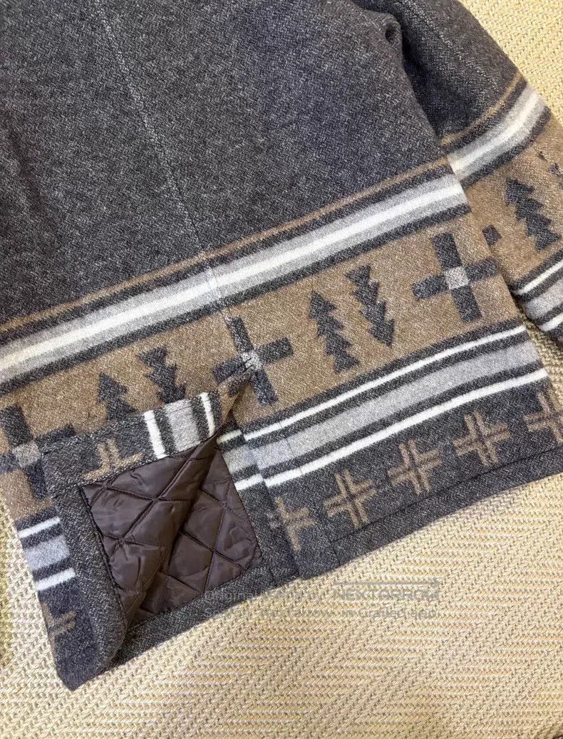 Neighborhood Neighborhood Wool Tweed Coat Size US M / EU 48-50 / 2 - 8 Thumbnail
