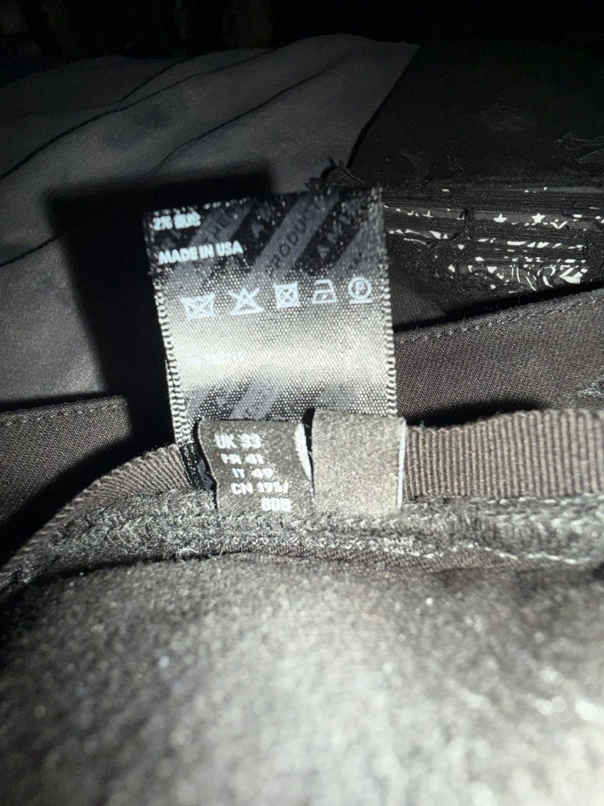 Amiri Amiri Bandana Denim Jeans Size US 33 - 4 Thumbnail