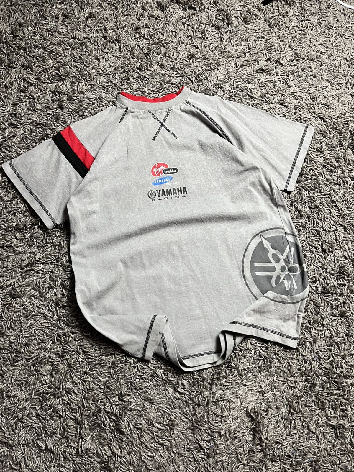 Yamaha Archive Yamaha Racing "R1" Logo Tee 00s Aesthetic Gorpcore Size US M / EU 48-50 / 2 - 1 Thumbnail