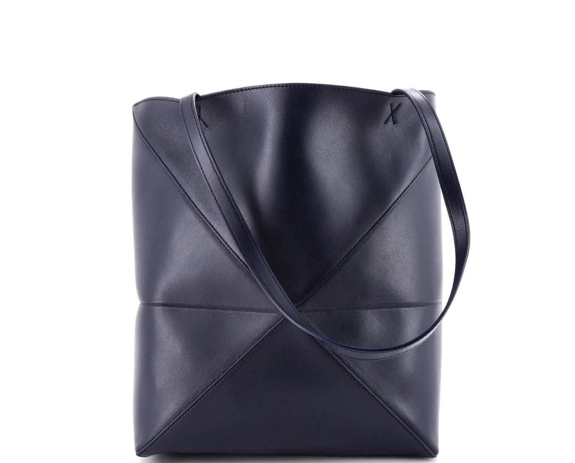 Loewe LOEWE Puzzle Fold XL - Abyss Blue Size ONE SIZE - 4 Thumbnail