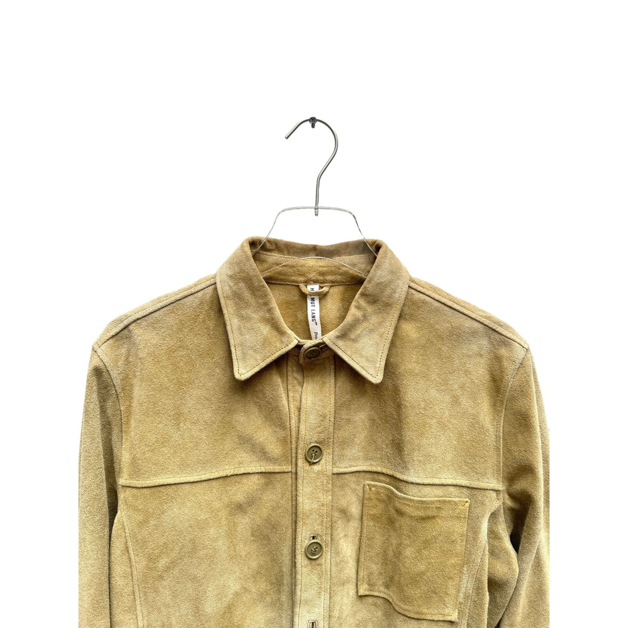 Helmut Lang SS 1997 Beige Suede Jacket Size US M / EU 48-50 / 2 - 2 Thumbnail
