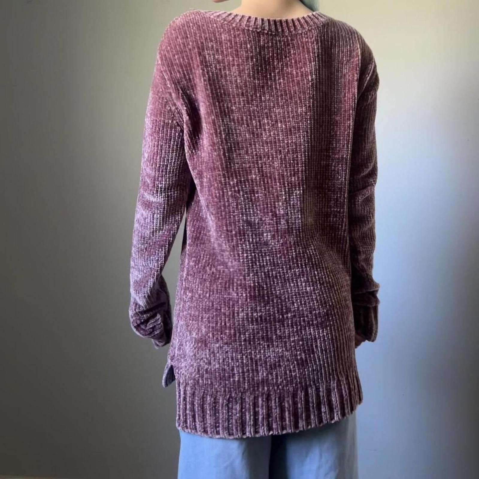 Orvis Orvis Women's Burgundy Sweater Size S / US 4 / IT 40 - 3 Thumbnail