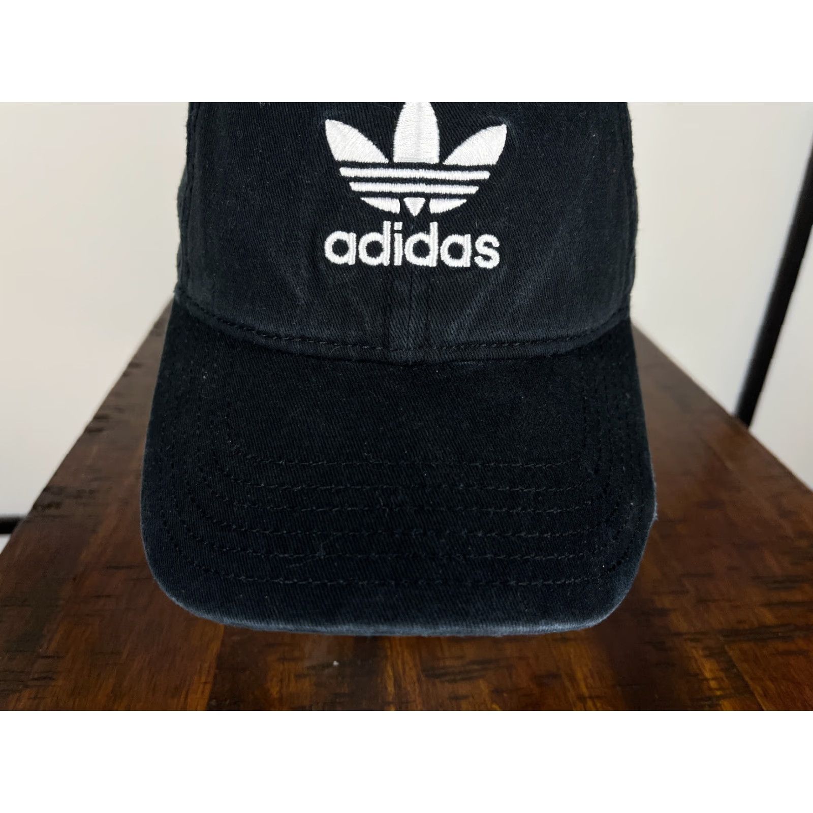 Adidas Adidas Golf Hat Strap Back One Size Black Adjustable 100% Cotton Twill Women’s Sports Size ONE SIZE - 3 Thumbnail