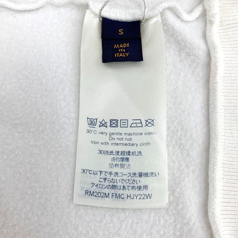 Louis Vuitton Louis Vuitton White presbyopic embroidered cotton crew nec Size US S / EU 44-46 / 1 - 6 Thumbnail
