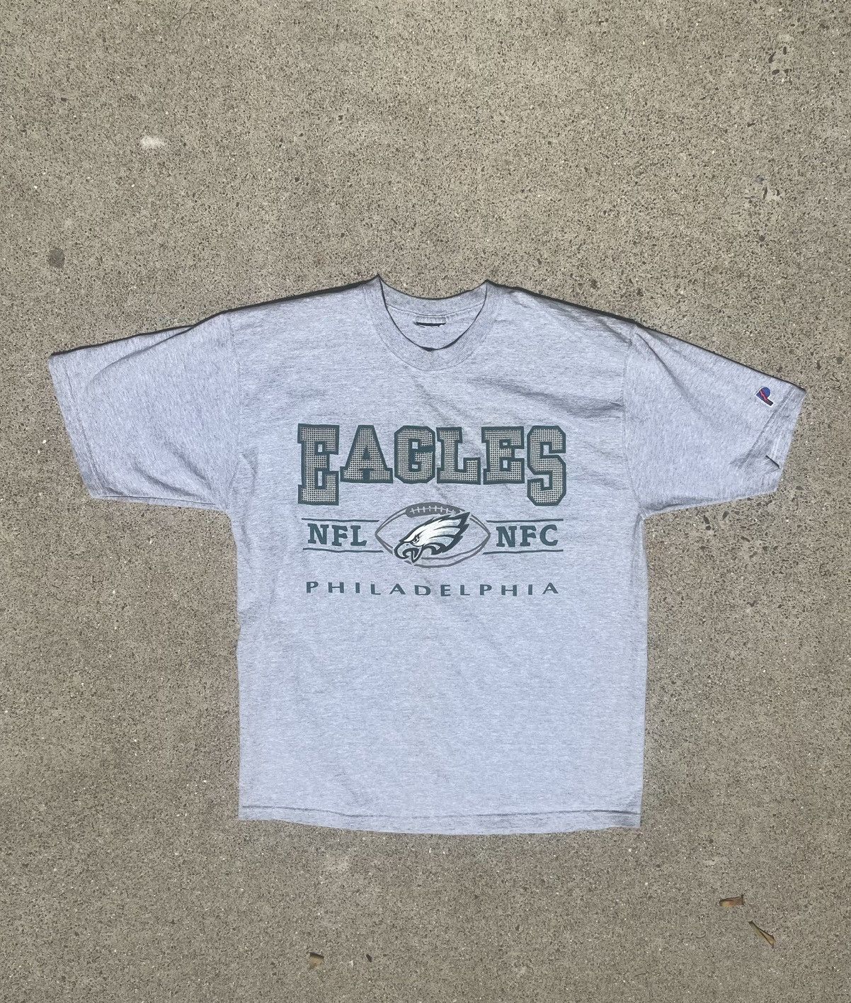 Pro Player 90s Philadephia Eagles NFL grey t shirt size XL vintage pro Size US XL / EU 56 / 4 - 1 Thumbnail