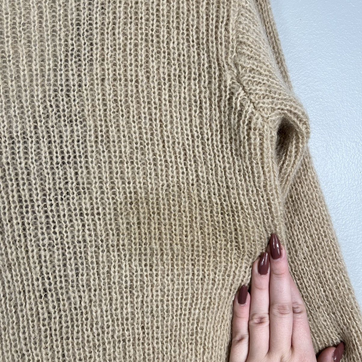 Vintage Coronia Vintage 70s Mohair Blend Tie Bell Sleeve Cardigan Size M / US 6-8 / IT 42-44 - 6 Thumbnail