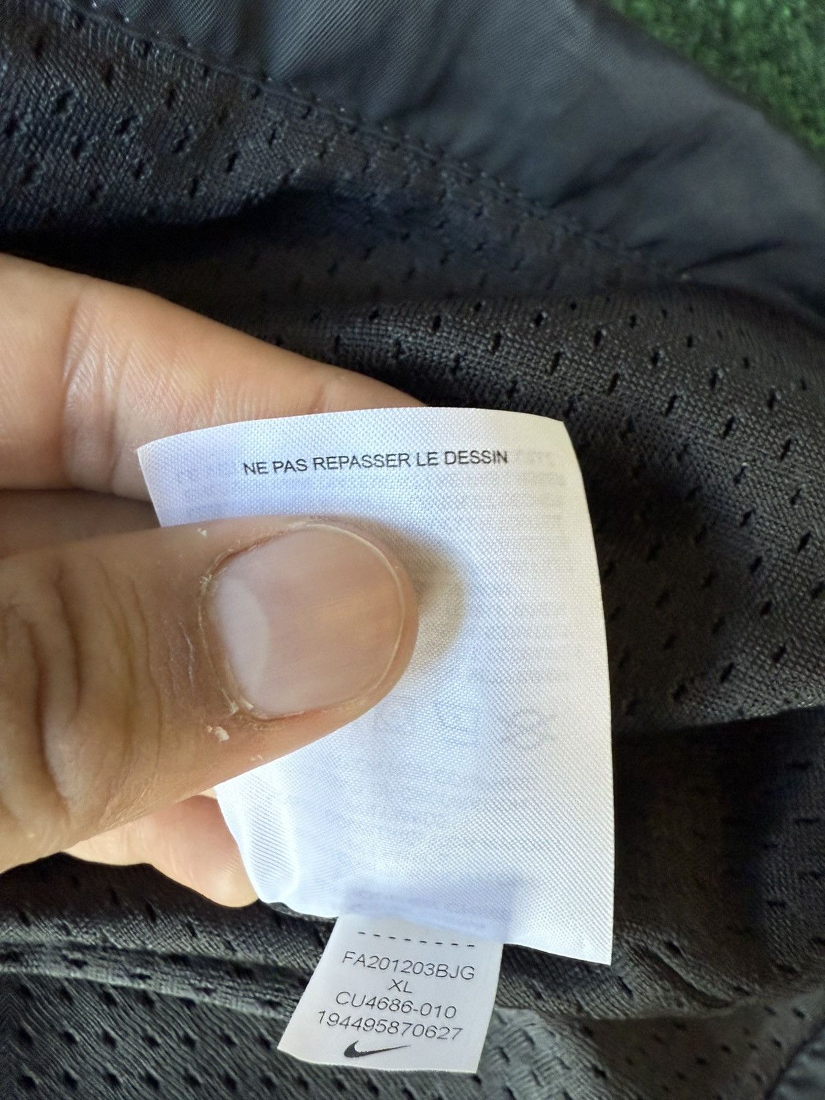Fear of God × Nike USED NIKE X FOG X NBA CROSSOVER LOOSE S/S SHIRT SIZE XL Size US XL / EU 56 / 4 - 12 Thumbnail