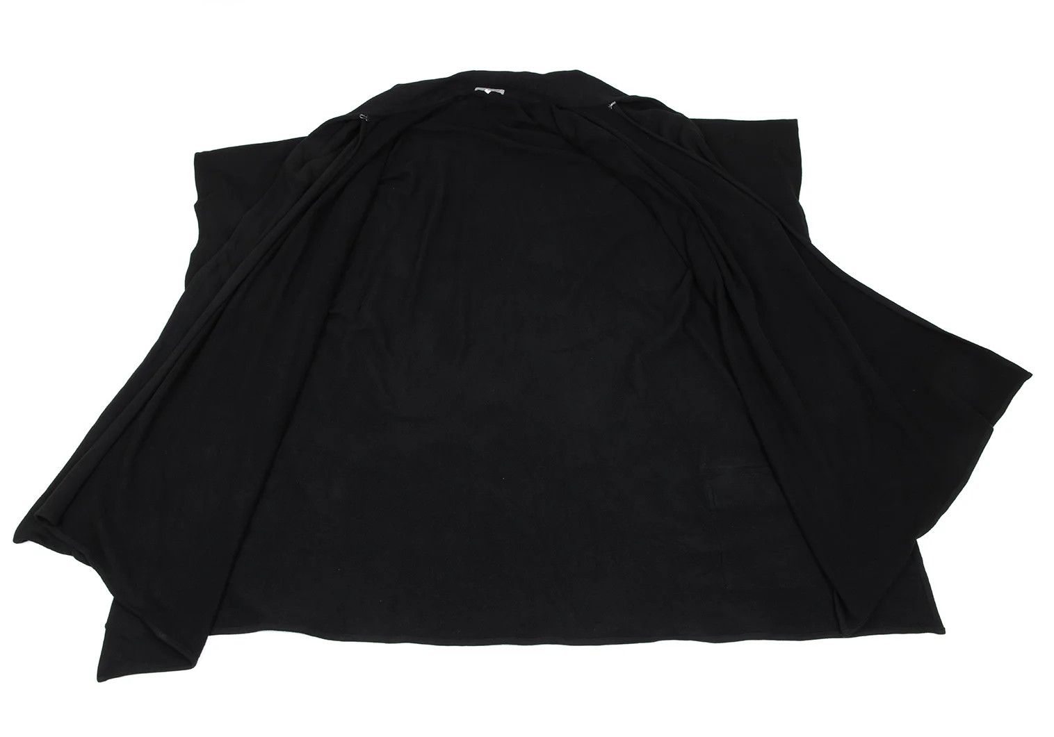Yohji Yamamoto Yohji Yamamoto Cotton Sweat Mant Coat Black 3 Size US L / EU 52-54 / 3 - 11 Thumbnail