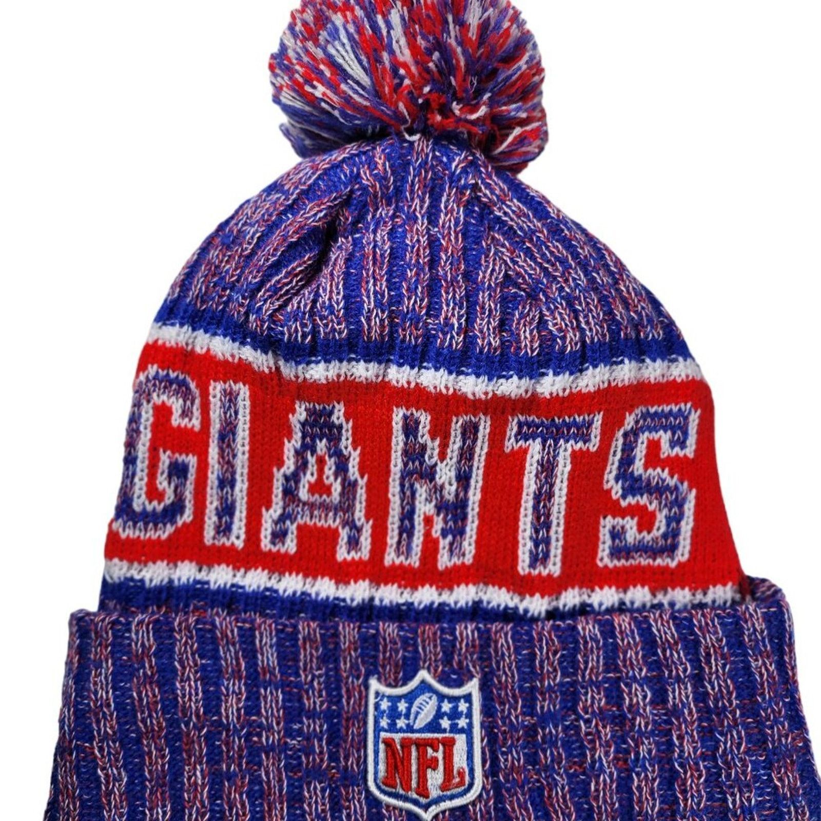 Other NWT New York Giants Sports Knit Beanie Fleece Lining Unisex Size ONE SIZE - 5 Thumbnail
