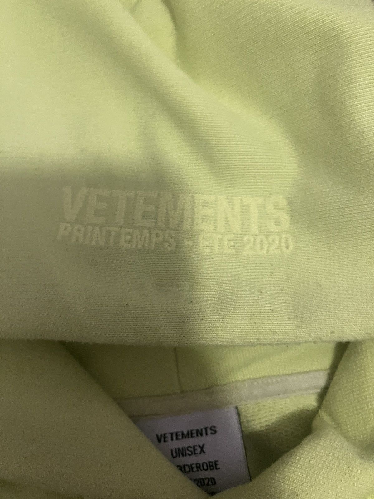 Vetements Vetements SS20 Shipping Label Hoodie Size US S / EU 44-46 / 1 - 4 Thumbnail