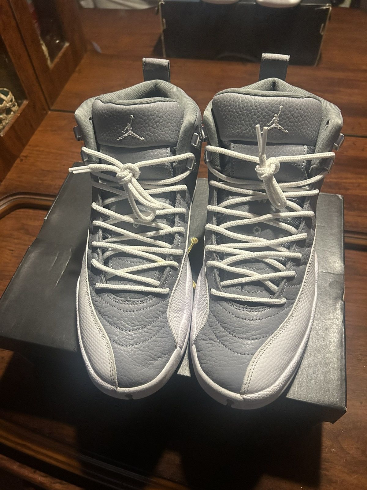 Jordan Brand Air Jordan 12 Retro “Stealth” 2022 👟 ✅ Lightly Worn Size US 10 / EU 43 - 1 Thumbnail