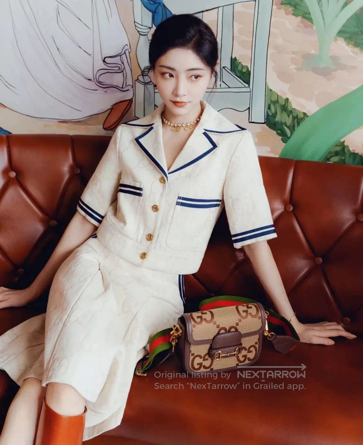 Gucci Gucci Short Logo Stripe Top Jacket. Size XS / US 0-2 / IT 36-38 - 5 Thumbnail