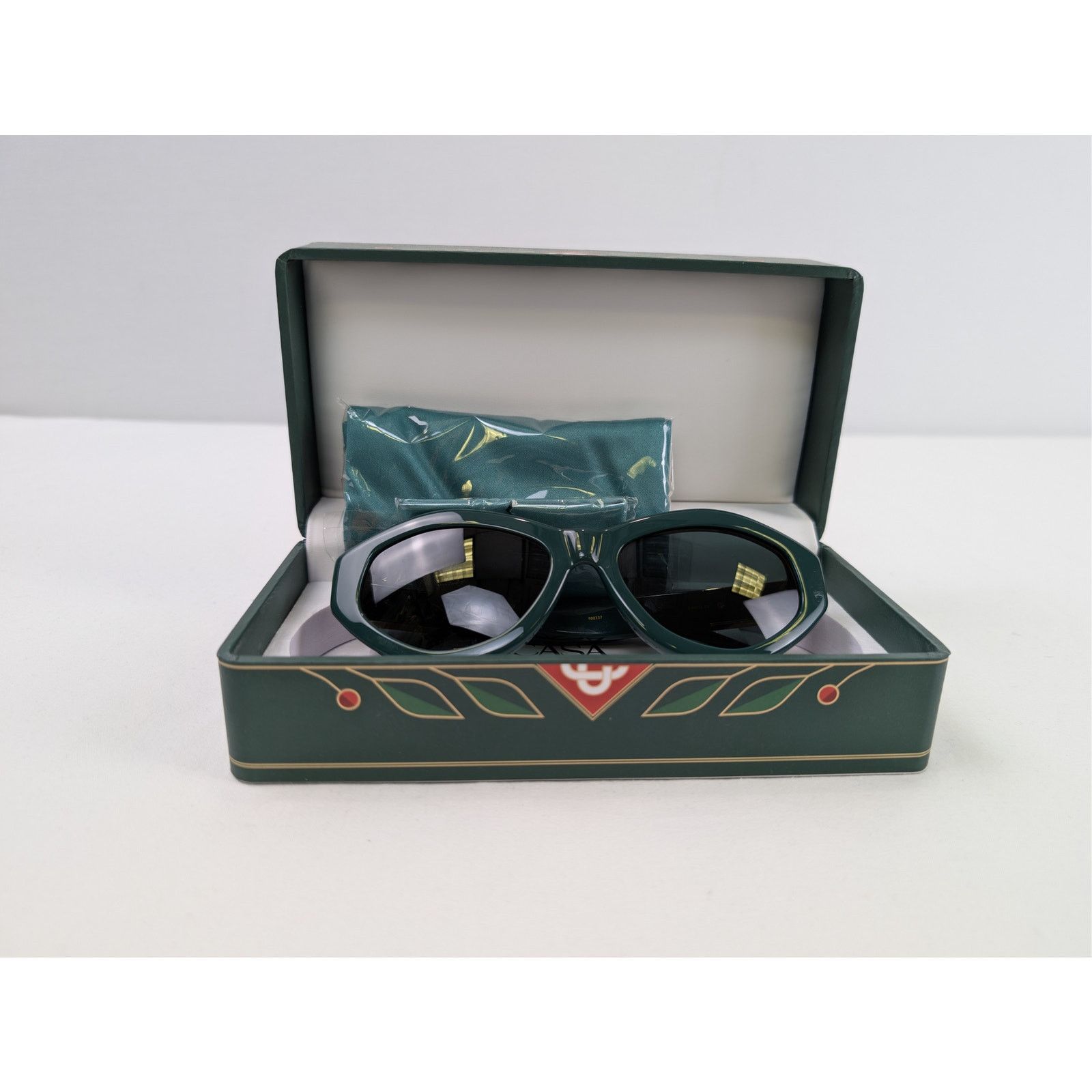 Casablanca o1rshd1 Size: OS / Stainless Steel Square Metal Sunglasses Size ONE SIZE - 13 Thumbnail