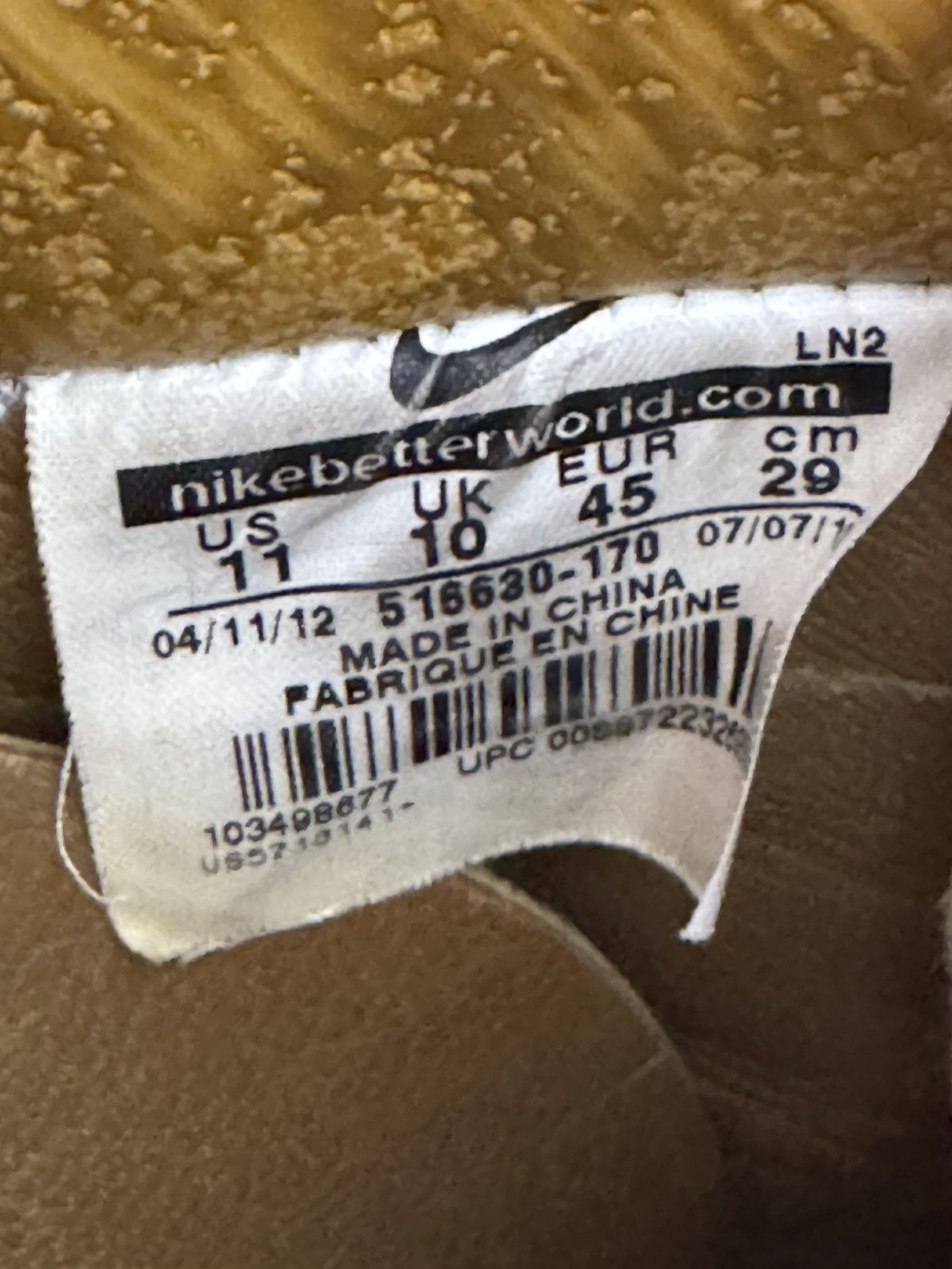 Nike Nike Air Force 1 Low “Gold Medal” Size US 11 / EU 44 - 9 Thumbnail