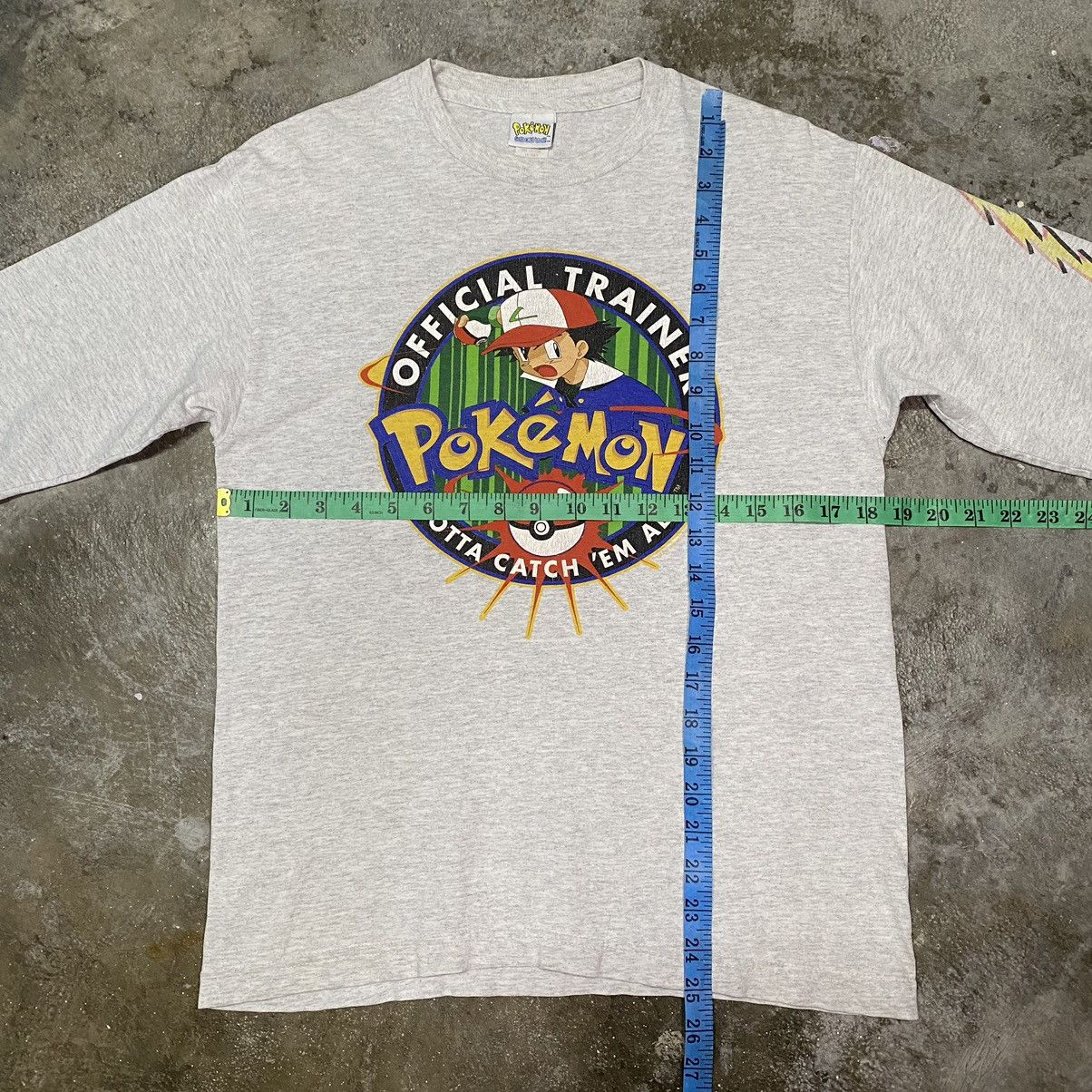 Pokemon × Vintage Vintage 90s Pokemon Ash Trainer Anime T Shirt Nintendo Size US S / EU 44-46 / 1 - 11 Thumbnail
