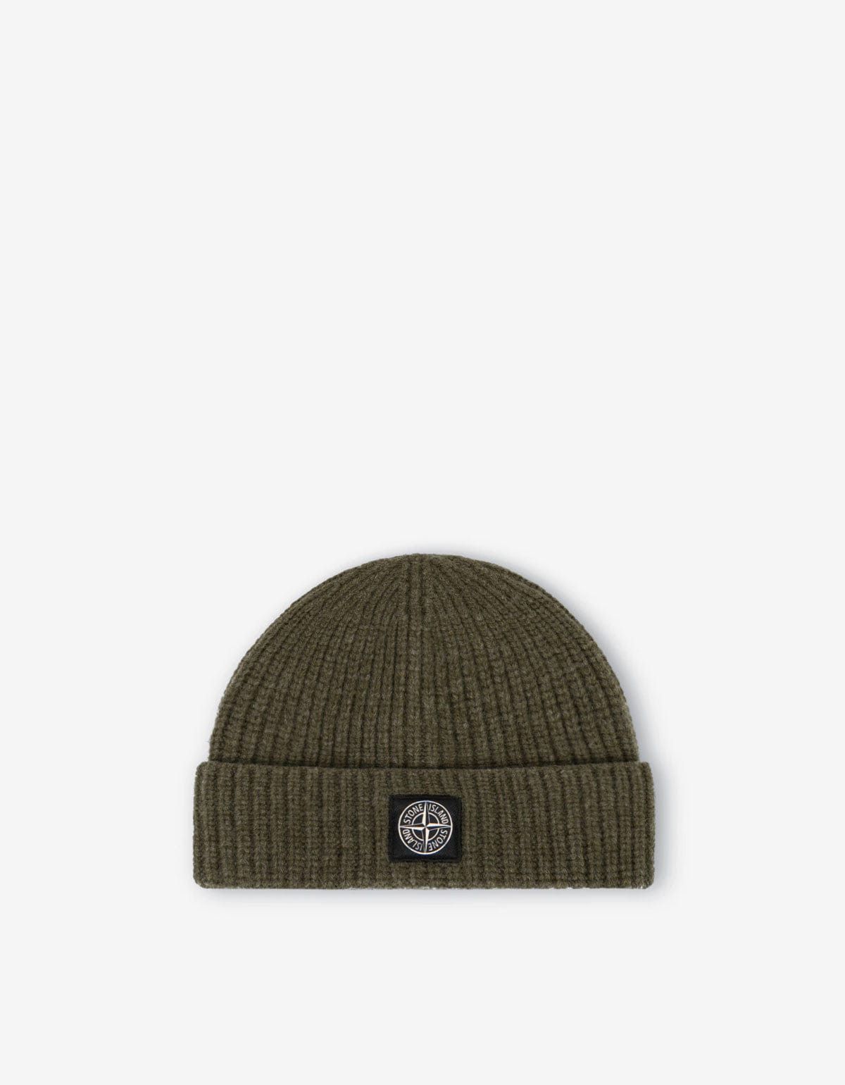 Stone Island Stone Island Military Green Beanie Hat Size ONE SIZE - 1 Thumbnail
