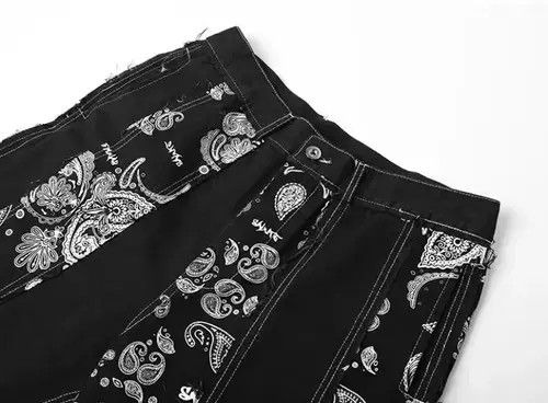 Jean Black bandana pants Size US 32 / EU 48 - 3 Thumbnail