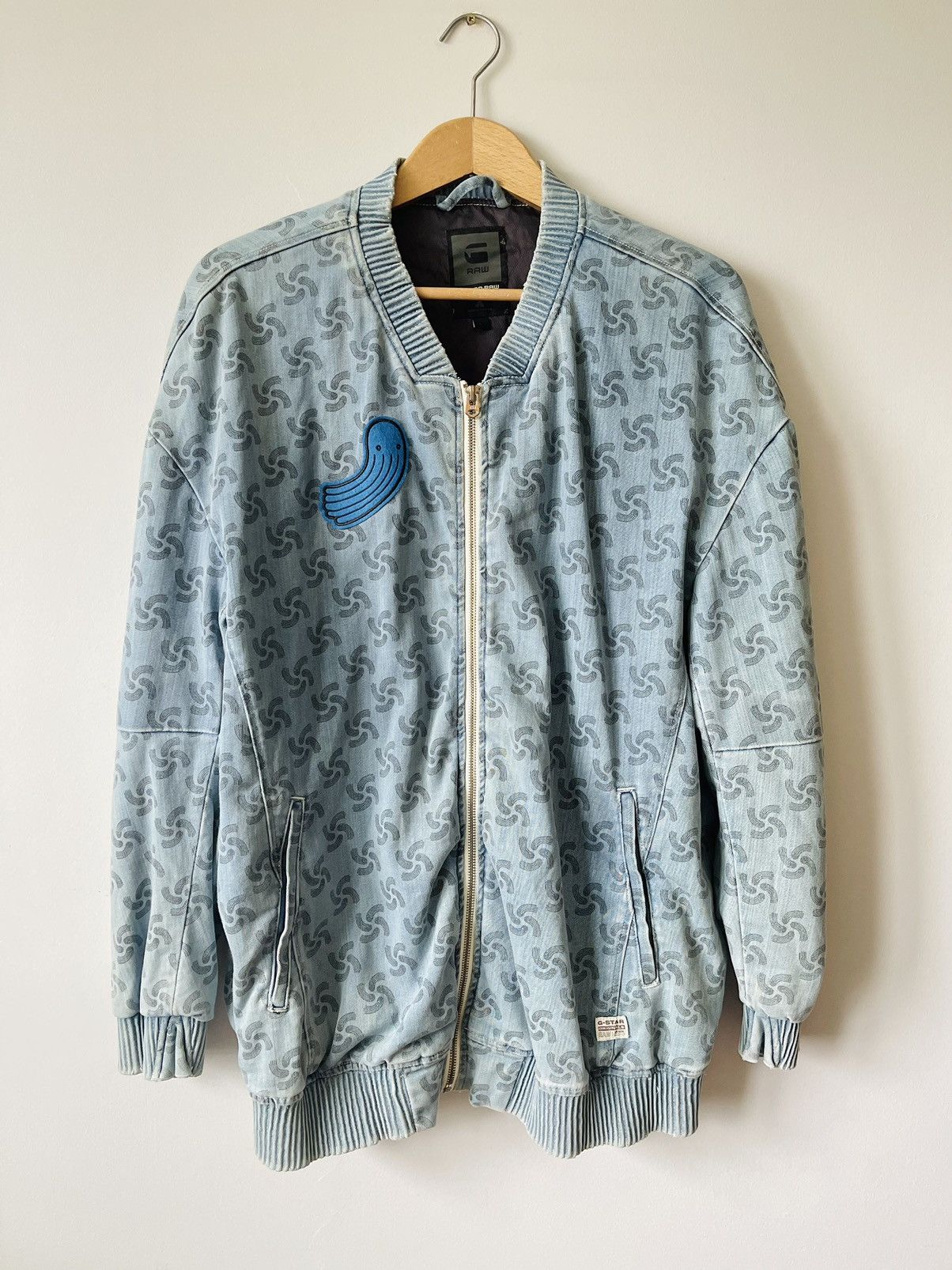 G-Star WMN Raw of the Oceans Cropped Bomber Aged Destroy L