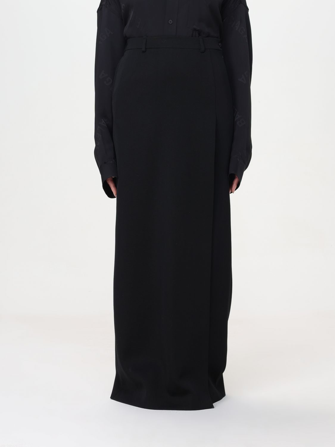 image of Balenciaga Skirt Woman Black, Women's (Size 26)