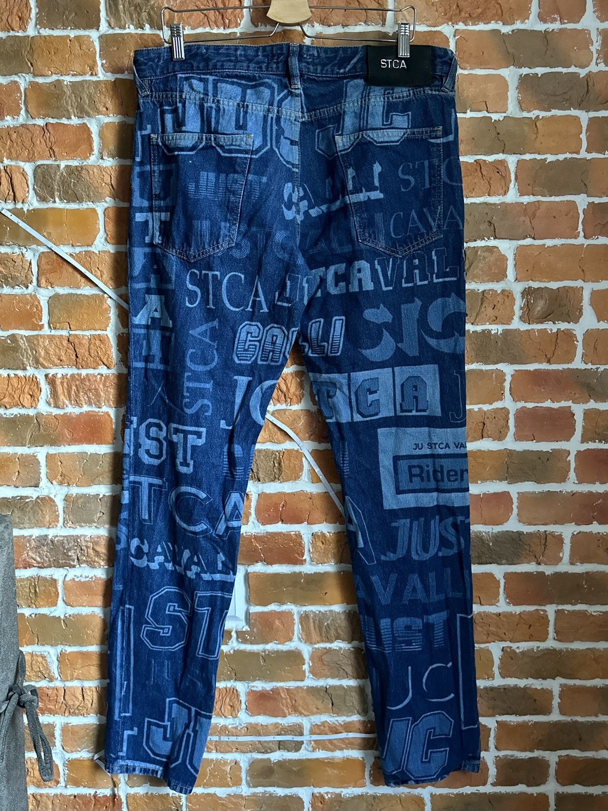 Just Cavalli Just cavalli denim pants vintage crazy Y2K jeans Size US 36 / EU 52 - 4 Thumbnail