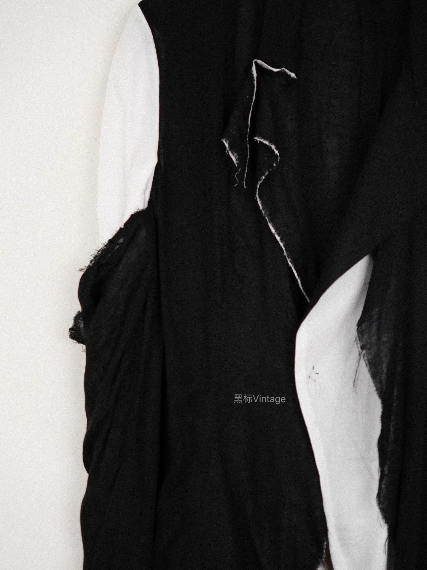 Yohji Yamamoto Yohji Yamamoto 23SS Decon Distressed White Jacket Women Size S / US 4 / IT 40 - 5 Thumbnail