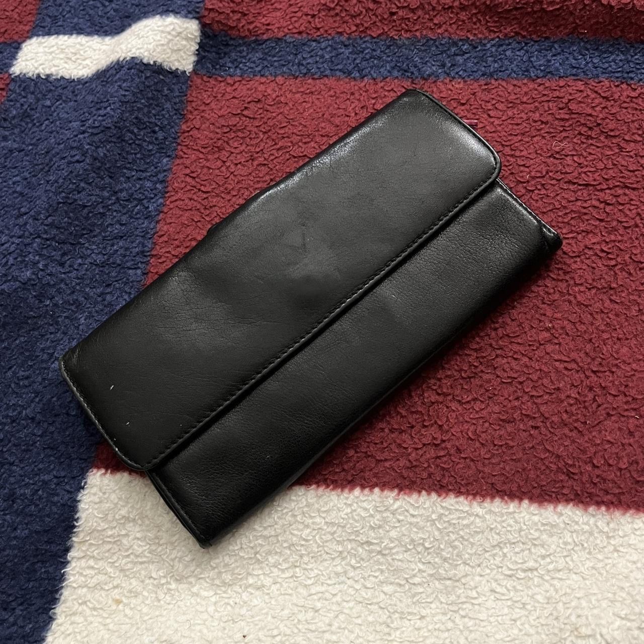 Other Carlos Falchi black leather long wallet ID card money holder Size ONE SIZE - 5 Thumbnail