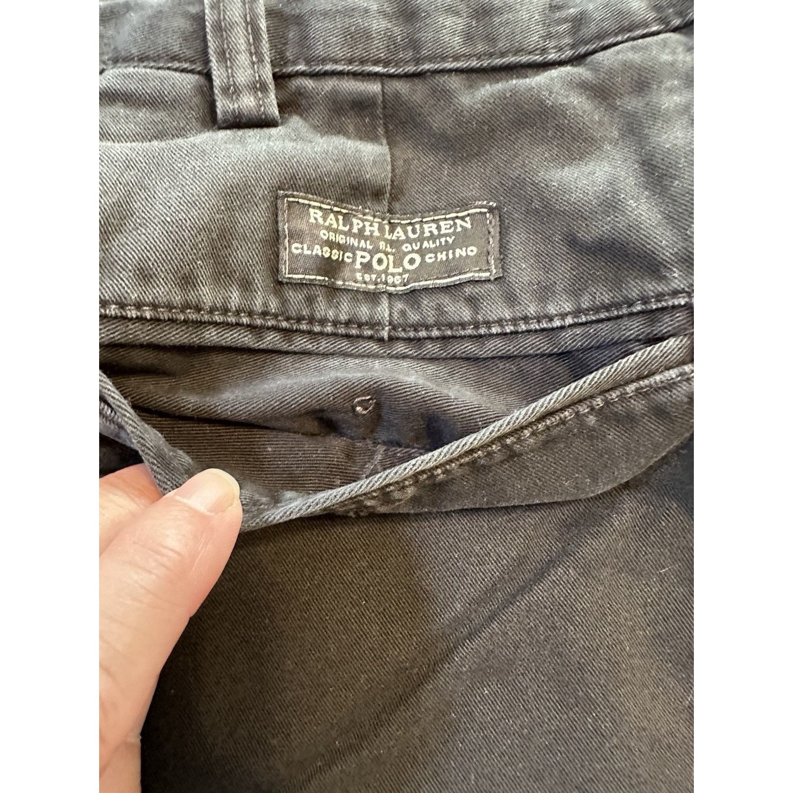 Polo Ralph Lauren Polo Ralph Lauren Classic Polo Chino Shorts Black SZ 38 Golf Size US 38 / EU 54 - 9 Thumbnail