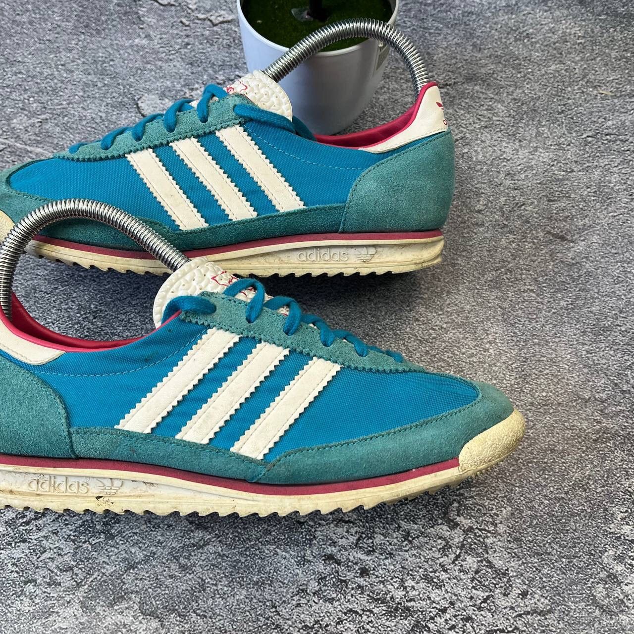 Adidas Vintage Adidas SL 72 Blue Hype Shoes Y2K Size US 7.5 / EU 40-41 - 15 Thumbnail