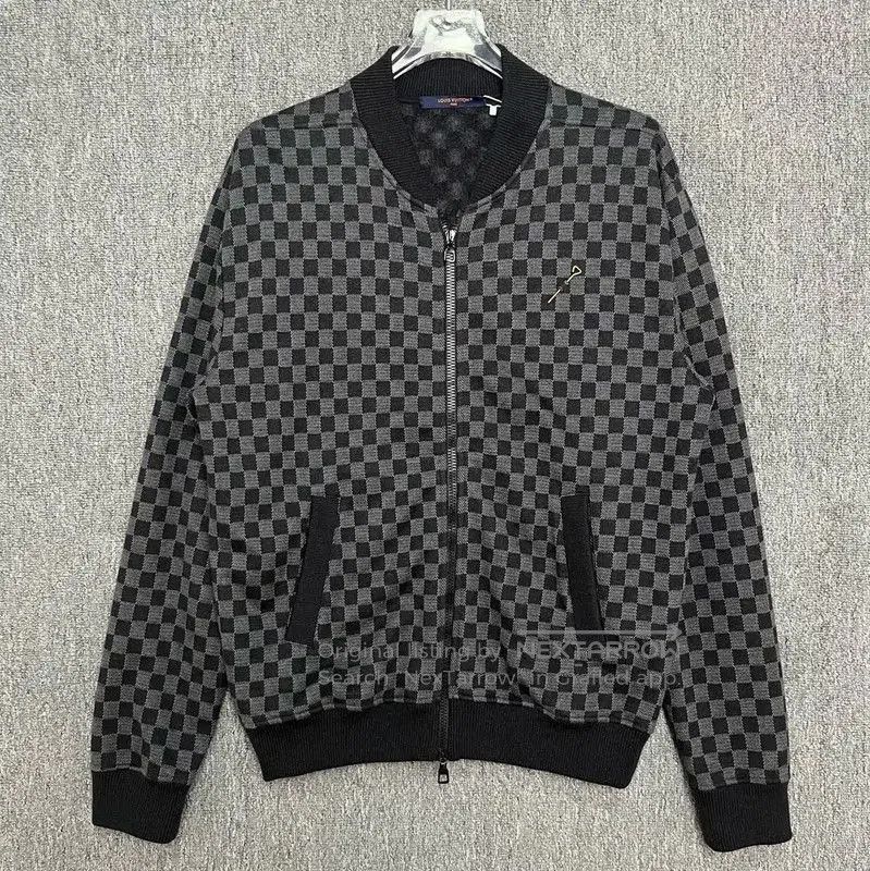 Louis Vuitton Louis Vuitton Gray Cotton Men's Jacket . Size US L / EU 52-54 / 3 - 1 Thumbnail