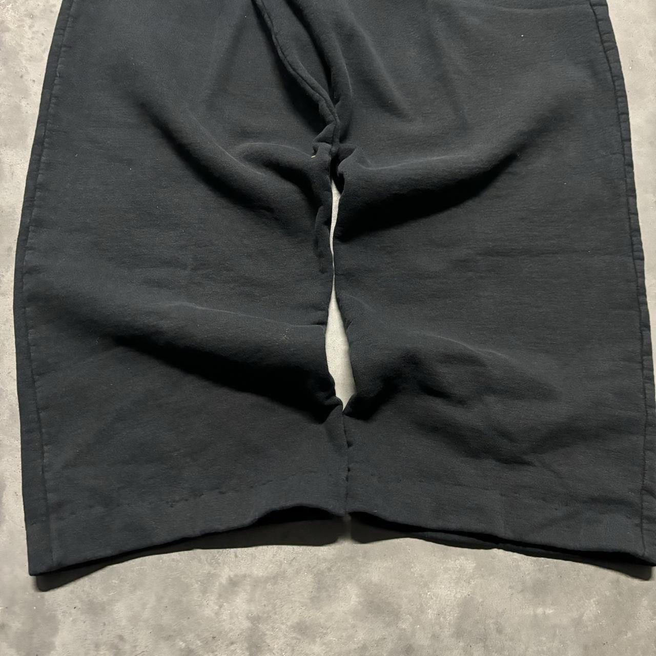 Champion × Vintage Crazy Vintage Y2K/2000s Black Champion Skater Essential Sweatpants! Size US 30 / EU 46 - 5 Thumbnail