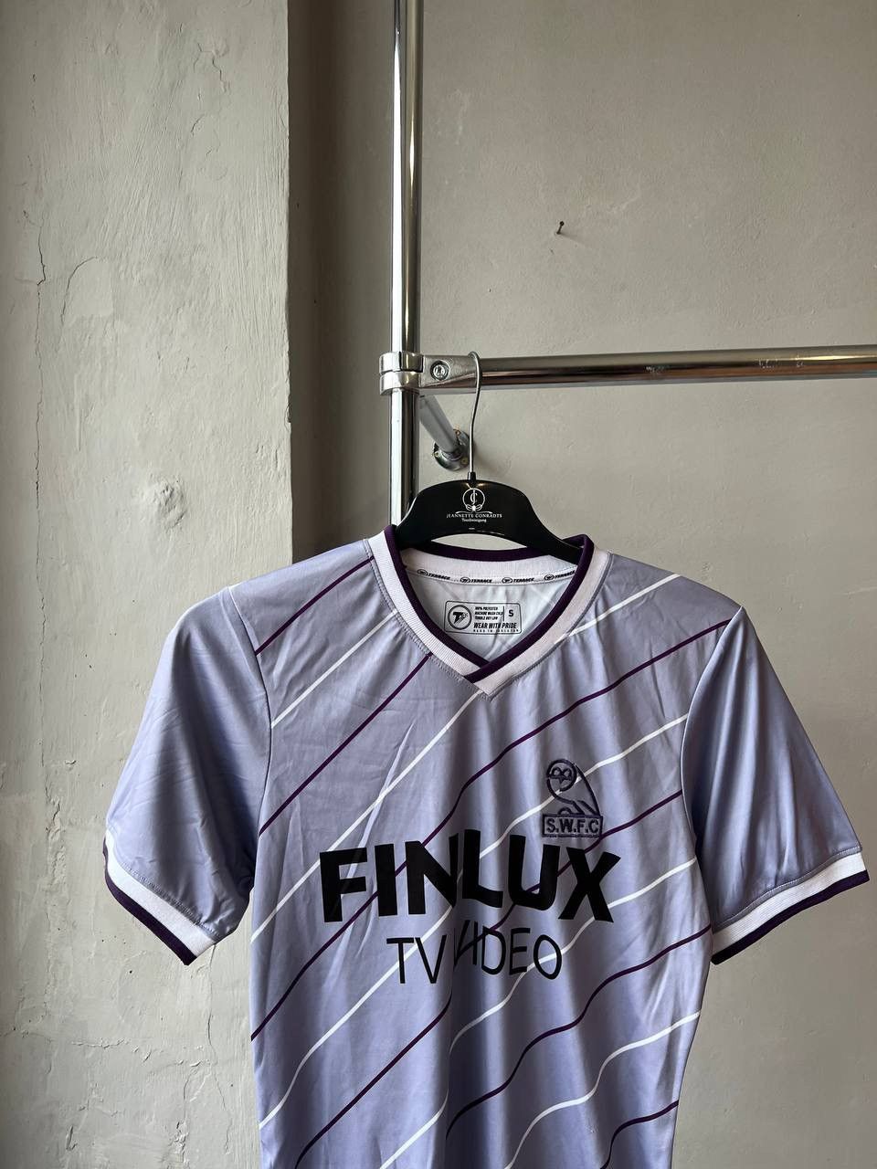 Vintage 1986/87 SHEFFIELD WEDNESDAY REMAKE AWAY SOCCER JERSEY SHIRT Size US S / EU 44-46 / 1 - 3 Thumbnail