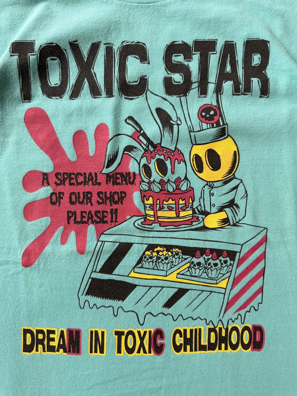Beauty Beast 2000s Toxic Star cyberpunk tee Size US M / EU 48-50 / 2 - 4 Thumbnail